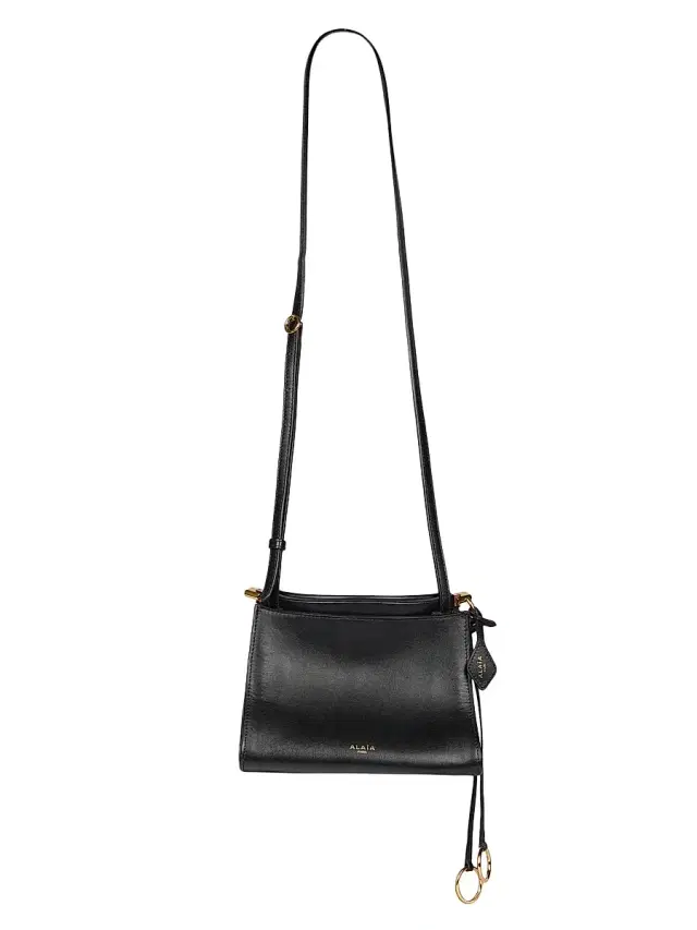 ALAIA Women's Square Leather  Shoulder Bag - Noir