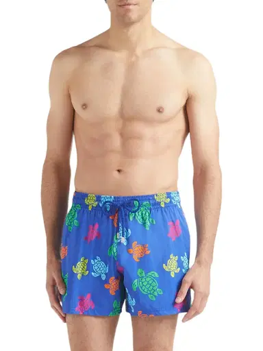 Vilebrequin Men's Moorise Stretch Swim Trunks | Thumbnail 3 Vilebrequin Men's Moorise Stretch Swim Trunks | Thumbnail 3