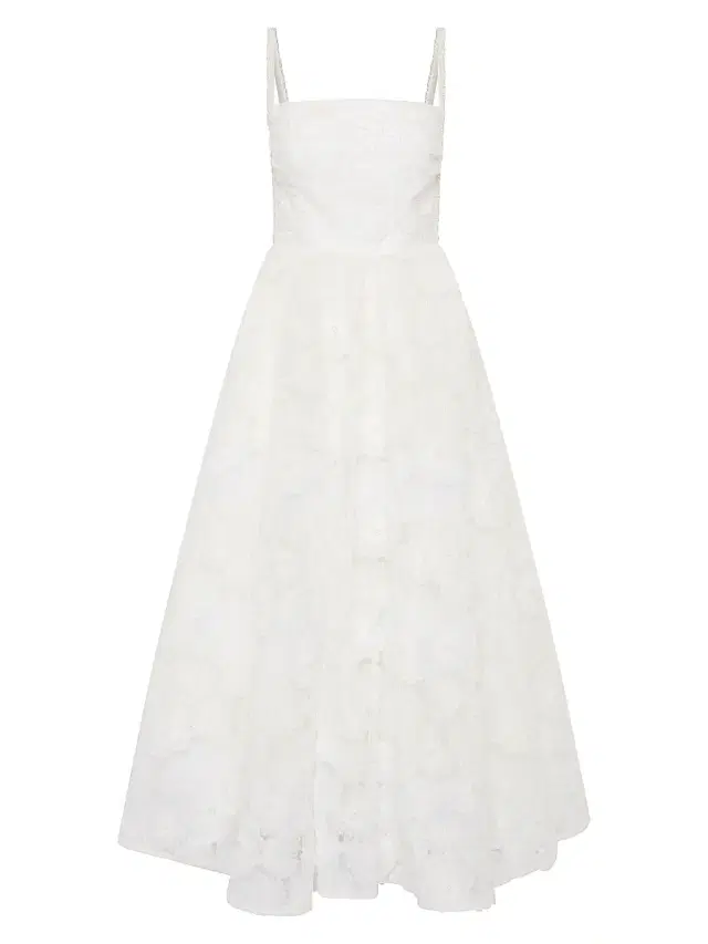 Rebecca Vallance Women's Deliah High-Waisted Midi-Dress -