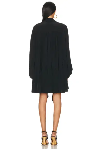 Saint Laurent Long Sleeve Mini Dress | Thumbnail 4 Saint Laurent Long Sleeve Mini Dress | Thumbnail 4
