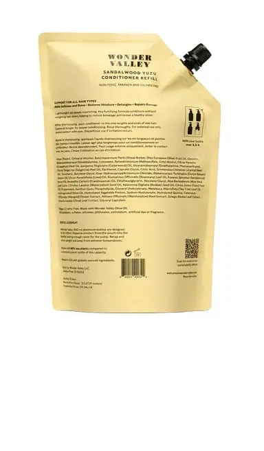 Wonder Valley Sandalwood Yuzu Conditioner Refill | Thumbnail 2 Wonder Valley Sandalwood Yuzu Conditioner Refill | Thumbnail 2