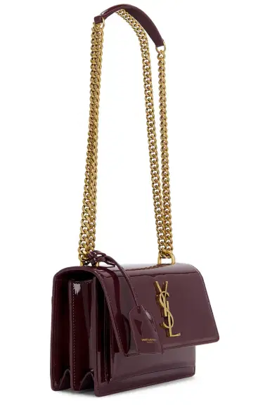 Saint Laurent Small Sunset Chain Bag | Thumbnail 4 Saint Laurent Small Sunset Chain Bag | Thumbnail 4