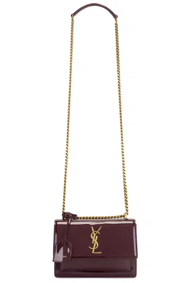 Saint Laurent Small Sunset Chain Bag | Thumbnail 6 Saint Laurent Small Sunset Chain Bag | Thumbnail 6