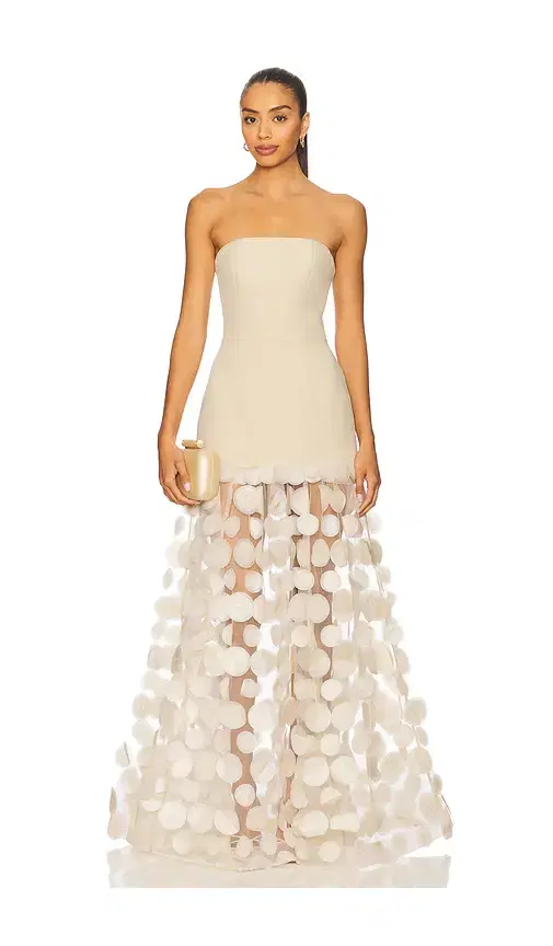 Bronx Banco Harper Strapless Gown