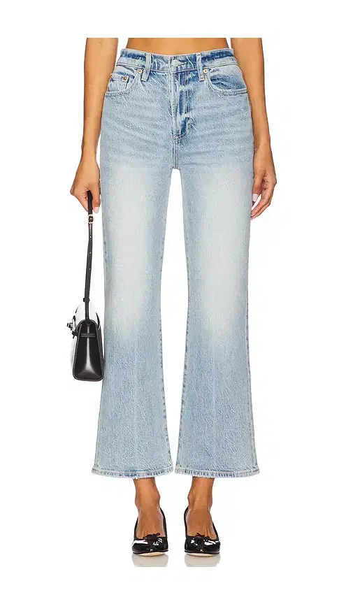 Pistola Ally High Rise Vintage Ankle Boot Jeans