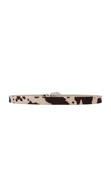 petit moments Slim Modern Faux Fur Rodeo Belt | Thumbnail 2