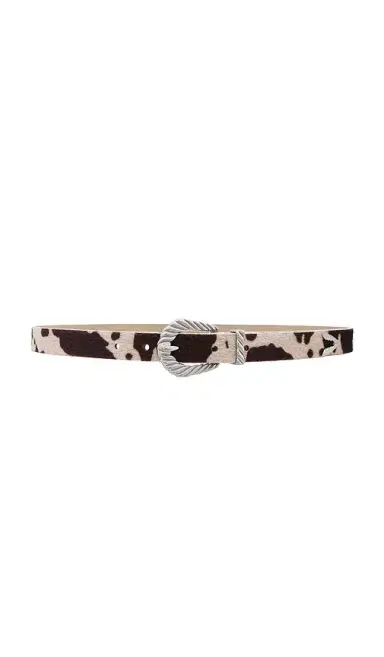 petit moments Slim Modern Faux Fur Rodeo Belt | Thumbnail 1