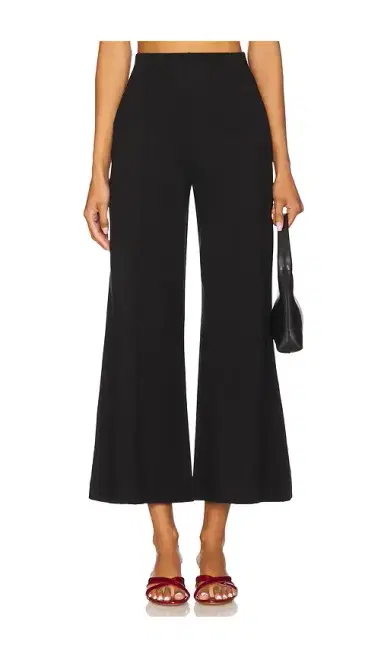 Ripley Rader Ponte Knit Wide Cropped Leg Pant | Thumbnail 1 Ripley Rader Ponte Knit Wide Cropped Leg Pant | Thumbnail 1