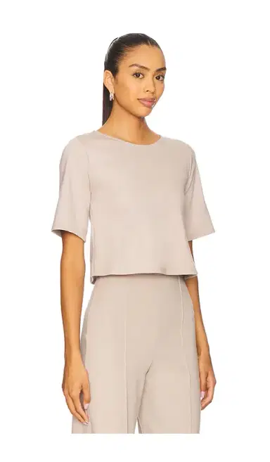 Ripley Rader Ponte Knit Short Sleeve Top | Thumbnail 2
