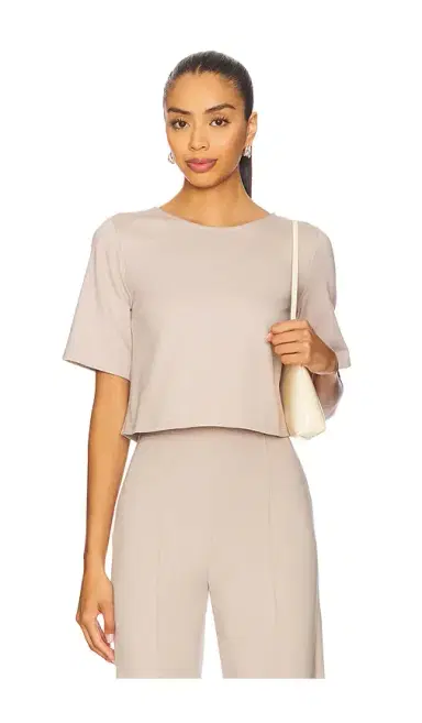 Ripley Rader Ponte Knit Short Sleeve Top | Thumbnail 1