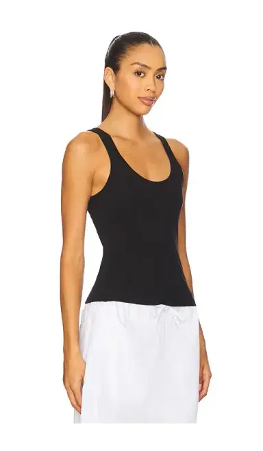 LESET Laura Scoop Neck Tank | Thumbnail 2