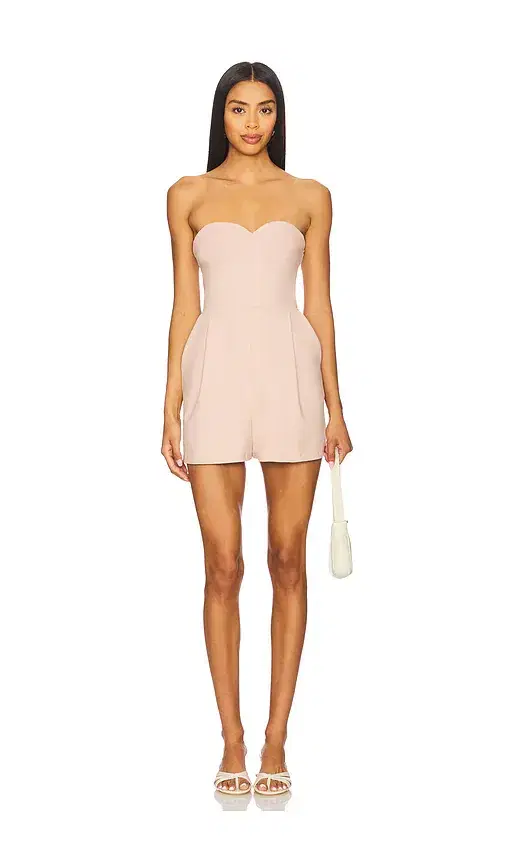 susana monaco Sweetheart Romper