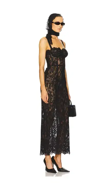 Helsa The Lace Column Dress | Thumbnail 5 Helsa The Lace Column Dress | Thumbnail 5