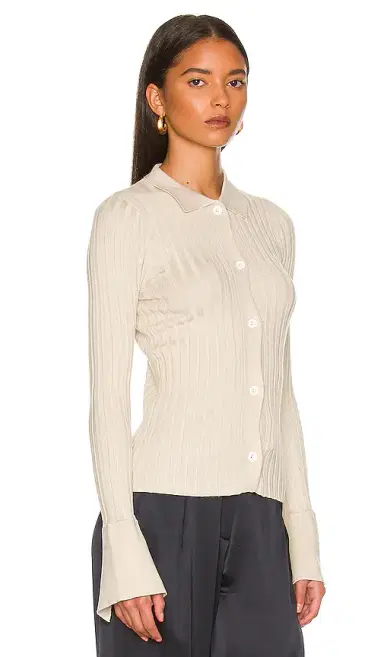 MORE TO COME Brandy Button Front Sweater | Thumbnail 2