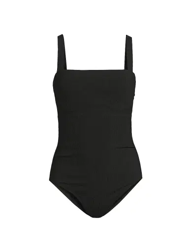 Change of Scenery Women's Jori One-Piece Swimsuit - Black Texture - Size Medium | Thumbnail 1 Change of Scenery Women's Jori One-Piece Swimsuit - Black Texture - Size Medium | Thumbnail 1