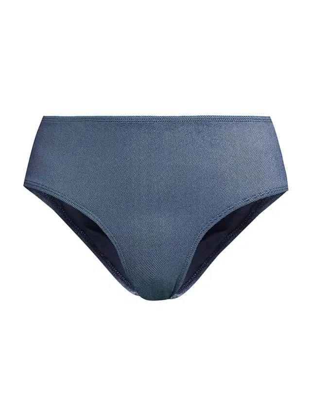 Change of Scenery Women's Classic Indigo Twill Bikini Bottom - Indigo Twill