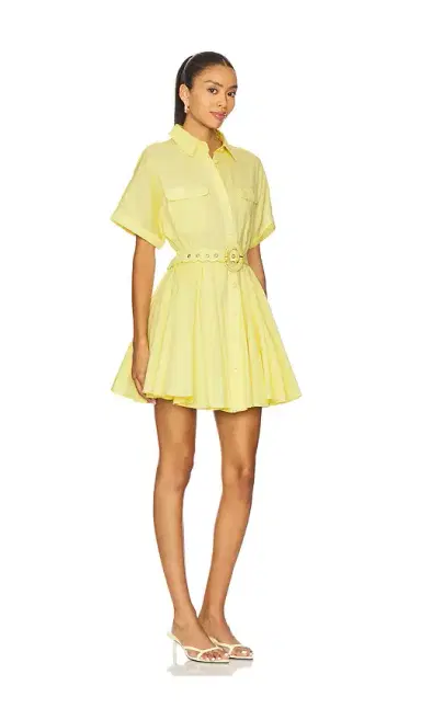 HEMANT AND NANDITA x REVOLVE Belted Mini Dress | Thumbnail 2