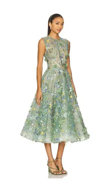 Bronx and Banco Saba Floral Midi Dress | Thumbnail 2