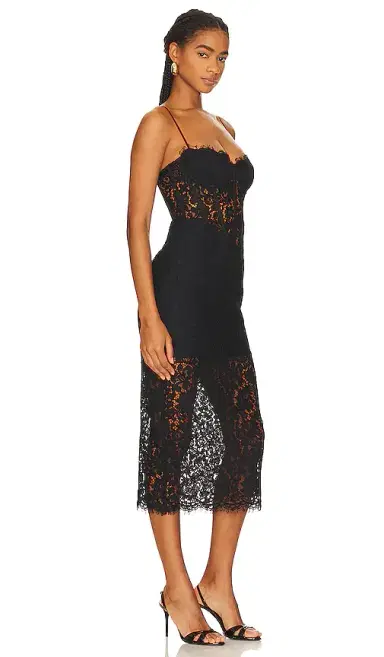 Bardot Olina Corset Midi Dress | Thumbnail 2