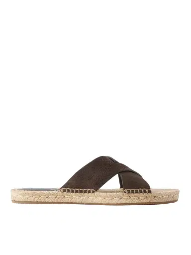 Zegna Panarea Suede Sandals - Men | Thumbnail 1 Zegna Panarea Suede Sandals - Men | Thumbnail 1