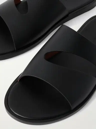 Loro Piana Pilat Plain Walk Cutout Leather Sandals - Men | Thumbnail 4 Loro Piana Pilat Plain Walk Cutout Leather Sandals - Men | Thumbnail 4