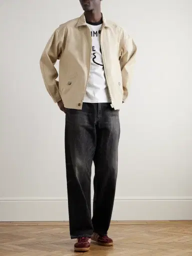 KAPITAL Kayak Paw-Paw Cotton-Canvas Blouson Jacket - Men | Thumbnail 2 KAPITAL Kayak Paw-Paw Cotton-Canvas Blouson Jacket - Men | Thumbnail 2