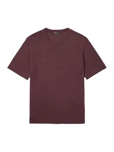 Loro Piana Mazzorbo Silk and Cotton-Blend Jersey T-Shirt - Men | Thumbnail 1 Loro Piana Mazzorbo Silk and Cotton-Blend Jersey T-Shirt - Men | Thumbnail 1