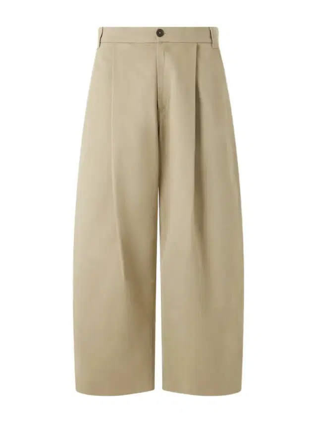 Studio Nicholson Sorte Wide-Leg Pleated Cotton-Twill Trousers - Men
