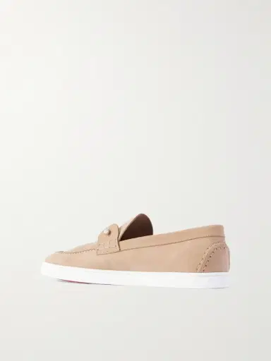 Christian Louboutin Chambeliboat Nubuck Loafers - Men | Thumbnail 4 Christian Louboutin Chambeliboat Nubuck Loafers - Men | Thumbnail 4