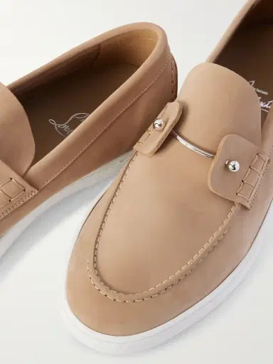 Christian Louboutin Chambeliboat Nubuck Loafers - Men | Thumbnail 5 Christian Louboutin Chambeliboat Nubuck Loafers - Men | Thumbnail 5