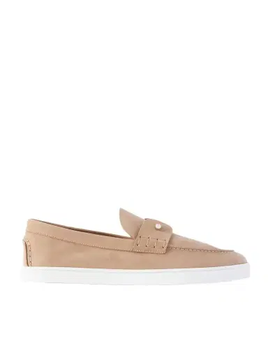 Christian Louboutin Chambeliboat Nubuck Loafers - Men | Thumbnail 1 Christian Louboutin Chambeliboat Nubuck Loafers - Men | Thumbnail 1