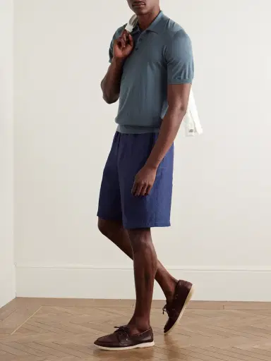 Purdey Tantallon Slim-Fit Merino Wool Polo Shirt - Men | Thumbnail 2 Purdey Tantallon Slim-Fit Merino Wool Polo Shirt - Men | Thumbnail 2
