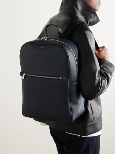 Serapian Evoluzione Cross-Grain Leather Backpack - Men | Thumbnail 2 Serapian Evoluzione Cross-Grain Leather Backpack - Men | Thumbnail 2