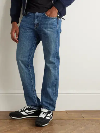Tom Ford Mesh and Leather-Trimmed Suede Sneakers - Men | Thumbnail 2 Tom Ford Mesh and Leather-Trimmed Suede Sneakers - Men | Thumbnail 2