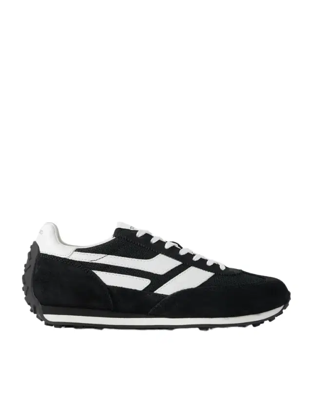 Tom Ford Mesh and Leather-Trimmed Suede Sneakers - Men