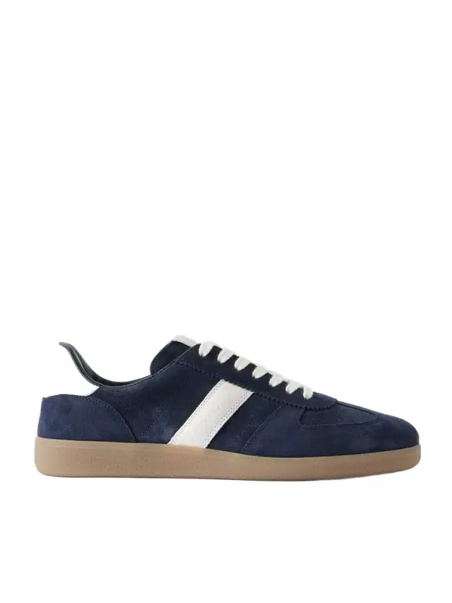 Archer Leather-Trimmed Suede Sneakers - Men