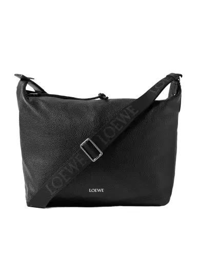 Loewe Cubi Full-Grain Leather Messenger Bag - Men | Thumbnail 1 Loewe Cubi Full-Grain Leather Messenger Bag - Men | Thumbnail 1