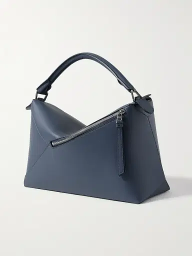 Loewe Puzzle Edge Large Logo-Debossed Leather Messenger Bag - Men | Thumbnail 3
