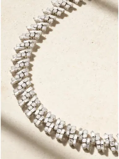 Kamyen 18-karat White Gold Diamond Choker | Thumbnail 4