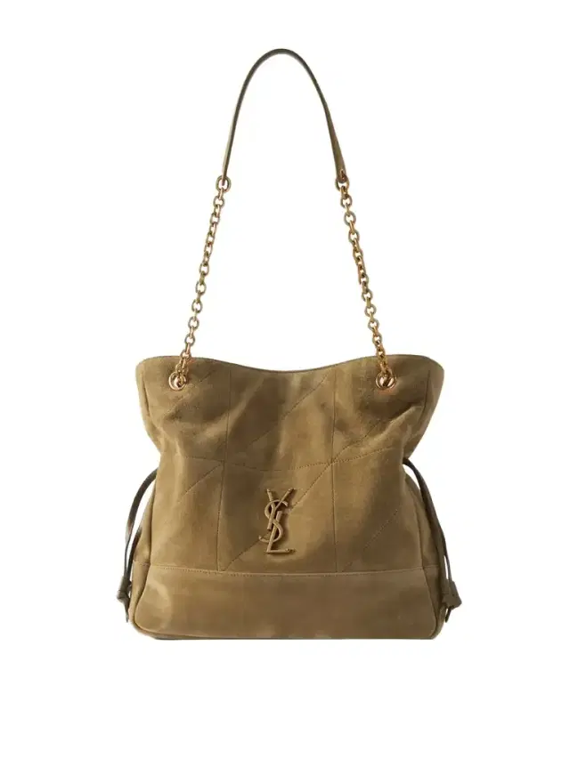 Jamie Small Quilted Suede Shoulder Bag