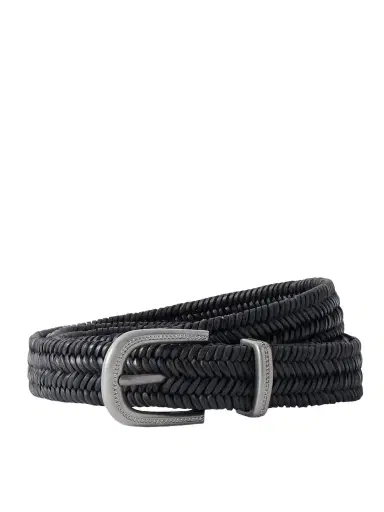 Brunello Cucinelli Woven Leather Belt | Thumbnail 1 Brunello Cucinelli Woven Leather Belt | Thumbnail 1