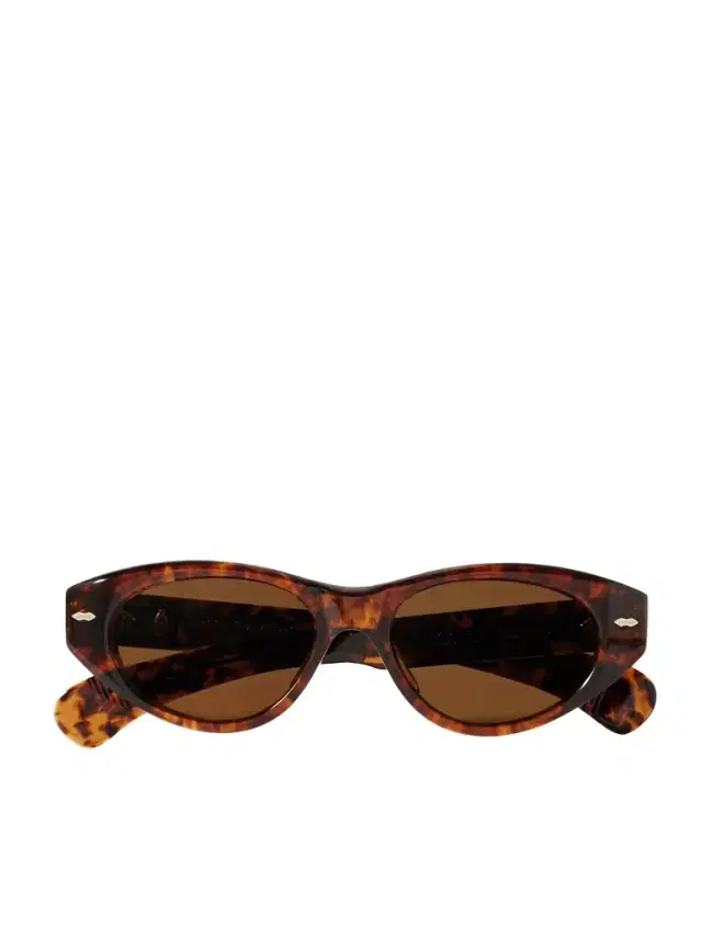 Krasner Cat-eye Tortoiseshell Acetate Sunglasses