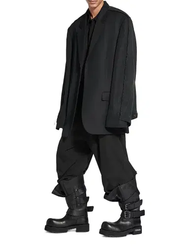 Balenciaga Men's Venom High Boots - Black - Size 13 | Thumbnail 8
