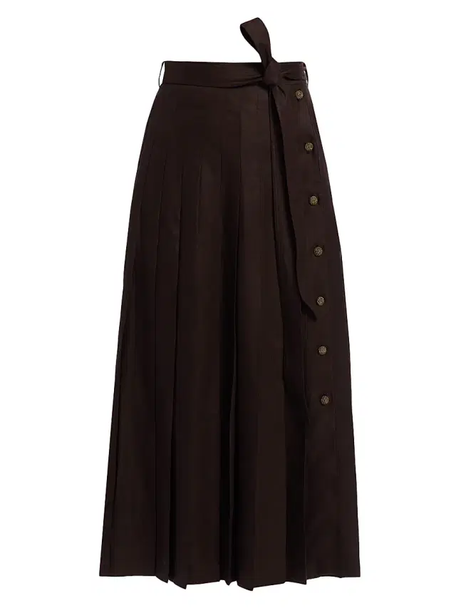 Women's Yasmina Tied Midi-Skirt - Carobbean