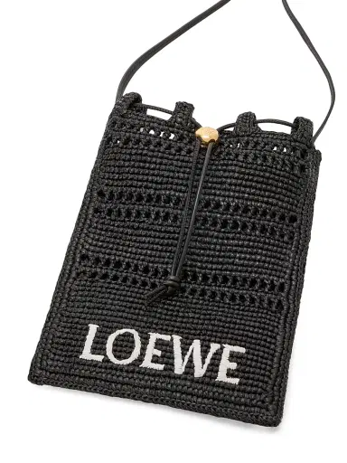 LOEWE Men's x Paula's Ibiza Drawstring Pocket Bucket Bag - Black | Thumbnail 6 LOEWE Men's x Paula's Ibiza Drawstring Pocket Bucket Bag - Black | Thumbnail 6