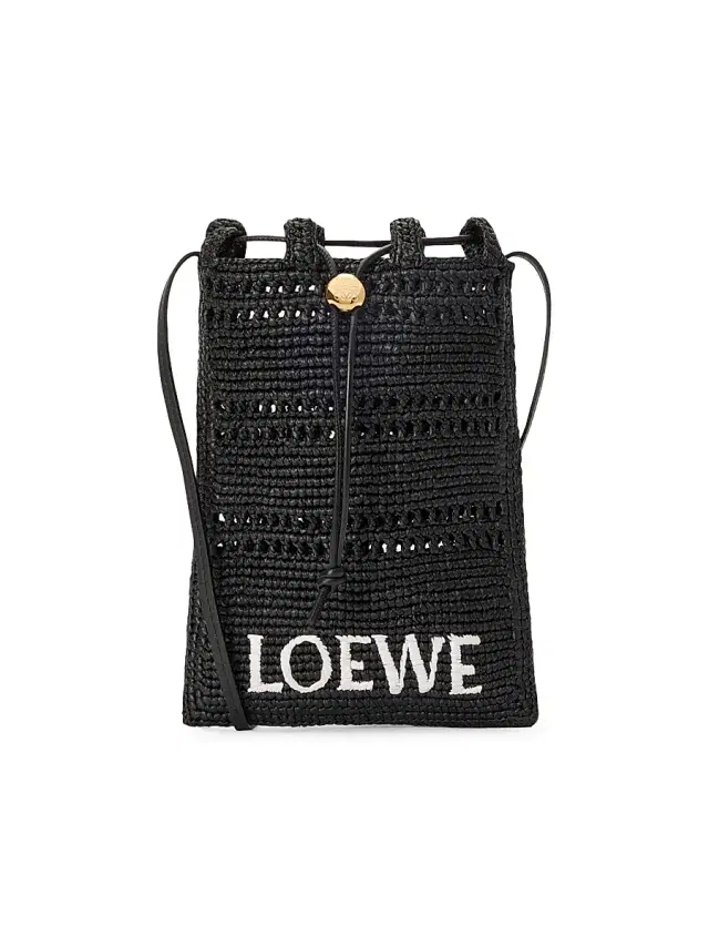 Men's x Paula's Ibiza Drawstring Pocket Bucket Bag - Black Men's x Paula's Ibiza Drawstring Pocket Bucket Bag - Black