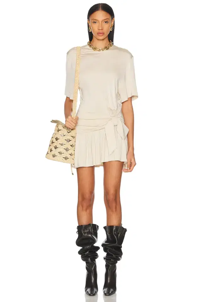 Tie Mini Dress
