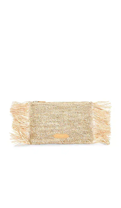 Poolside The Tropical Fringe Clutch