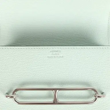 HERMÈS Hermes Roulis Slim Wallet Vert Fizz Chevre Palladium Hardware | Thumbnail 7