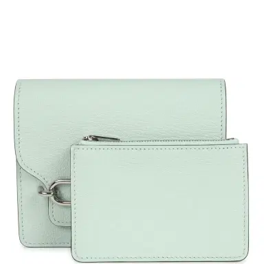 HERMÈS Hermes Roulis Slim Wallet Vert Fizz Chevre Palladium Hardware | Thumbnail 8